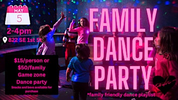 Imagem principal do evento CVDA Family Dance Party