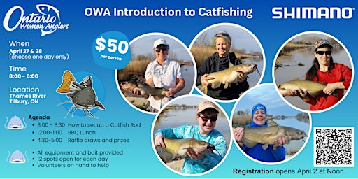 Hauptbild für OWA Introduction to Catfishing 2024