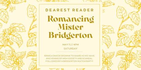 Romancing Mister Bridgerton | Book Club & Watch Party