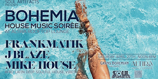 Imagem principal do evento Bohemia House Music Soirée at Altira Rooftop Lounge