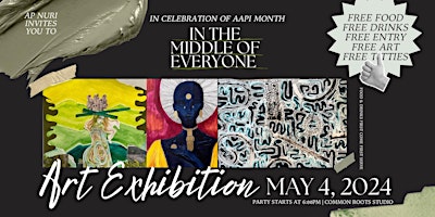 Imagem principal do evento "In the Middle of Everyone" Art Exhibition