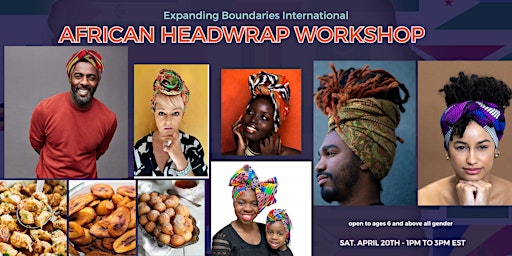 Imagem principal do evento African Head Wrap Workshop