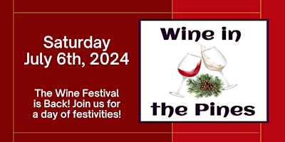 Imagem principal do evento Wine in the Pines