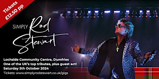 Imagem principal de Rod Stewart Tribute Act - Simply Rod Stewart - Dumfries