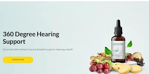 ZenCortex Hearing Loss Treatment: Herbal Hearing Drops primary image
