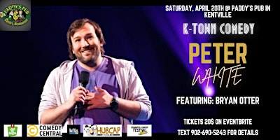 Immagine principale di K-Town Comedy Presents: Peter White! 