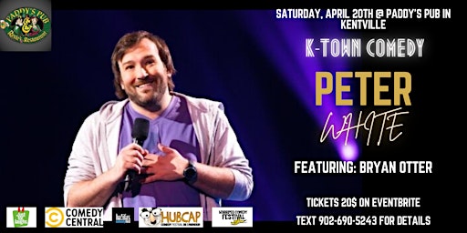 K-Town Comedy Presents: Peter White!  primärbild