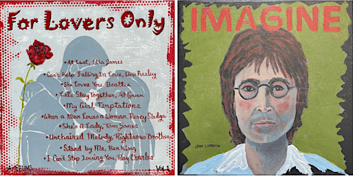 Paint Your Own Music Album Cover (ArtBum!) Free Workshop primary image