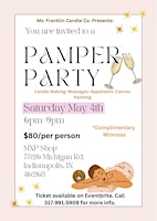 Image principale de Pamper Party Candle Making, Massages, Appetizers, Canvas Painting