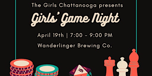 Imagem principal do evento Girls' Game Night