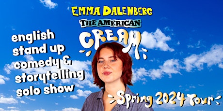 Primaire afbeelding van Emma Dalenberg: American Cream • Stand-Up Comedy Solo in English