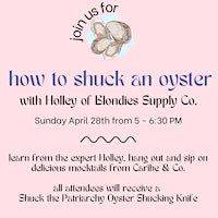 Imagem principal de How to Shuck an Oyster Class