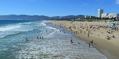 Beach Cleanup At Santa Monica State Beach primary image