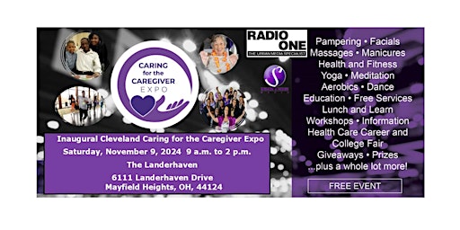 Imagem principal de Cleveland Inaugural Caring for the Caregiver Expo!