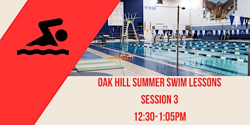 Imagem principal do evento Oak Hill Summer Swim Lessons: Session 3