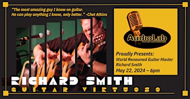 Imagem principal do evento Richard Smith ~ Guitar Virtuoso