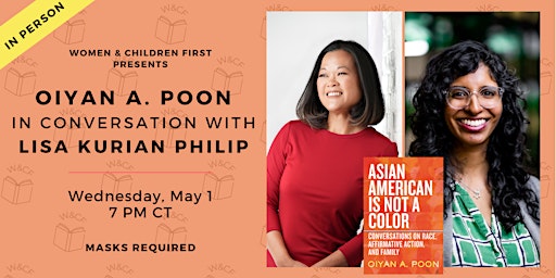 In-Person: Asian American Is Not a Color by OiYan A. Poon primary image