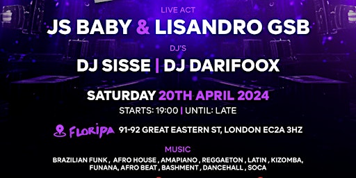 Imagen principal de Saturday Shoreditch  Party   -  Birthday Party - Live Performance - DJ's