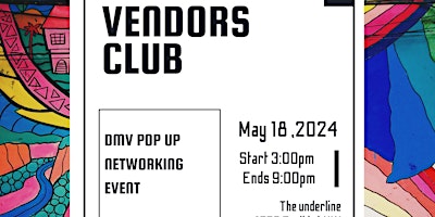 Immagine principale di VENDORS CLUB POP UP EVENT 