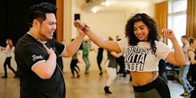 BEGINNER TO ADVANCED SALSA  & BACHATA CLASSES primary image