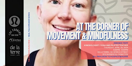 Primaire afbeelding van 'At The Corner of Movement & Mindfulness' with Amanda Tripp