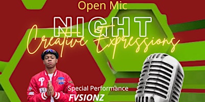 Creative Expressions/ Open Mic Night primary image