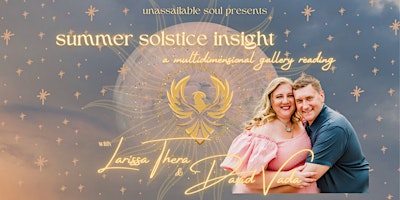 Psychic Gallery Reading - Larissa Thera & David Vada - Summer Solstice primary image