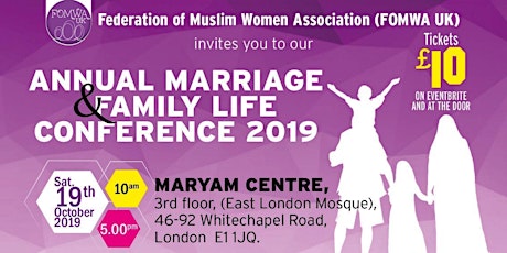 Marriage and Family life Conference 2019 primary image