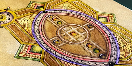 Zentangle meets the BOOK of KELLS: The Secret String