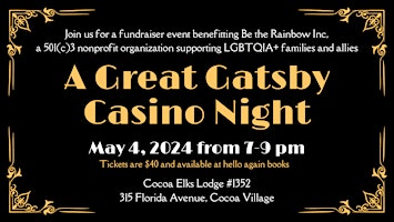 A Great Gatsby Casino Night primary image