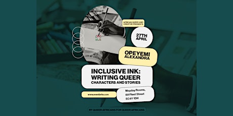 Inclusive ink: A Workshop on ‘Writing Queer characters and stories’