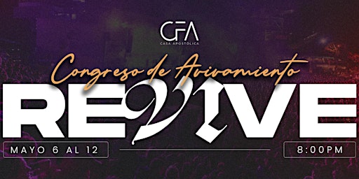 Congreso de Avivamiento "REVIVE" primary image