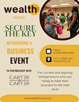 Imagem principal do evento Secure The Key - Financial Literacy and Investing Networking Event