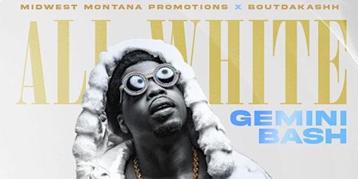 Image principale de Webbie All White Gemini Bash