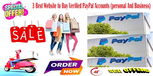 Imagem principal do evento Best Sites To Buy Verified PayPal Accounts in 2024