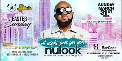 Imagem principal de Nulook Album Release | BarCode, Elizabeth, NJ