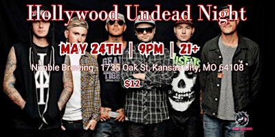 Hollywood Undead Night - TICKET IS ON CHEDDAR UP primary image
