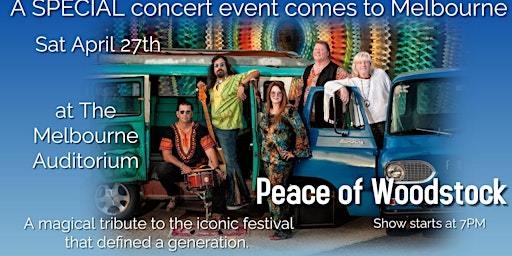 Imagem principal do evento Tribute to Woodstock comes to Melbourne
