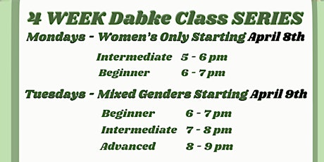 Dabke Class Series with Thowra Dabke at AANM (April 2024)