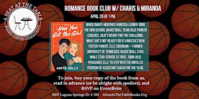 Imagem principal do evento Romance Book Club w/ Charis and Miranda: How You Get the Girl