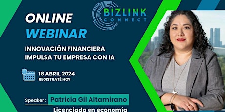 Webinar INNOVACION FINANCIERA: IMPULSA TU EMPRESA CON IA