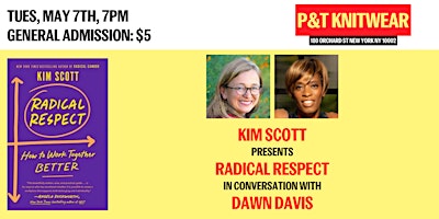 Kim Scott presents Radical Respect, feat. Dawn Davis primary image