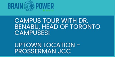 Prosserman JCC Campus Tour With Dr. Joel Benabu primary image