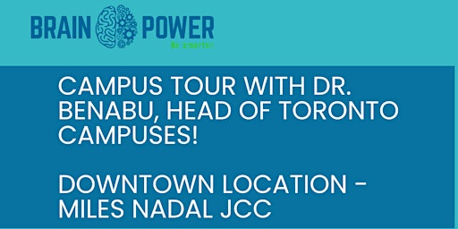 Miles Nadal JCC Campus Tour with Dr. Joel Benabu primary image