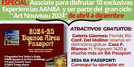 Willy Pastrana te invita de abril a dic. a Palacios, Teatros, Museos y más! primary image