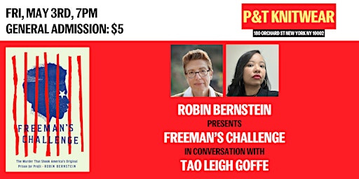 Image principale de Robin Bernstein presents Freeman's Challenge, feat. Tao Leigh Goffe