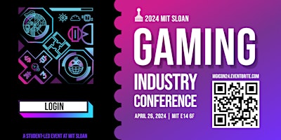 Imagem principal do evento MIT Sloan Gaming Industry Conference 2024