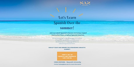 Let's Learn  Spanish over the Summer!: "Explorando  Español"