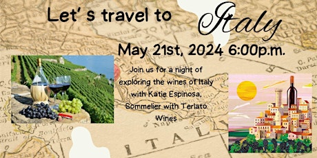 Let's explore the wines of Italy with Sommelier, Katie Espinosa.