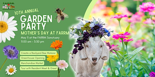 Hauptbild für 10th Annual Garden Party at FARRM